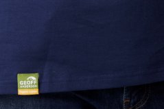 Tričko Organic Tee retro 1999 modré