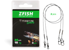 ZFISH Lanko Titanium Leader - 2ks