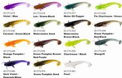 Dipované umelé nástrahy FishUP U-Shad 101mm-4"/8ks