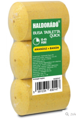 Haldorádó Tolstolobik tabletky Quick - Ananás + banán