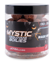 Magic Wolf - Játra MYSTIC Boilies OBALOVANÉ 130g