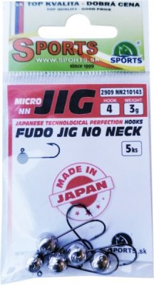 FUDO JIG bez krčku č.6 balenie 5ks