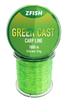 ZFISH Vlasec Green Cast Carp Line 1000m
