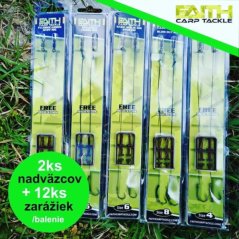 FAITH Specimen hotové nadväzce na kapra 2ks + zarážky