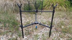 Rybársky stojan SPORTS Quadruplet RodPod + 3 ks swinger