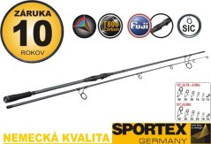 Kaprársky prút Intense Carp - dvojdielny
