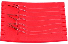 Hotový feeder nadväzec s tŕňom na boilies 8cm / 8ks