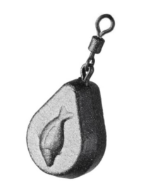 ZFISH olovo Flat Pear Lead