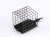 Feeder krmítko farbené ploché rozmer 4x4x3cm / 1ks