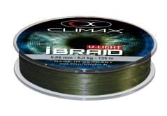 Pletená šnúra Climax iBraid U-Light zelená oliva 135m