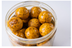 Magic Wolf - Kukuřice / řepka MYSTIC Boilies v dipu 160g
