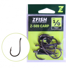 Zfish Háčky Carp Hooks Z-569