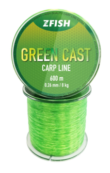 ZFISH Vlasec Green Cast Carp Line 600m
