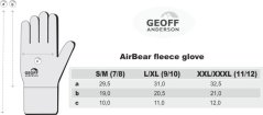 Flísové rukavice Geoff Anderson AirBear