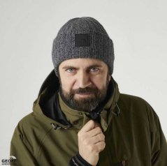 Čiapka Geoff Anderson WizWool Njal beanie šedá