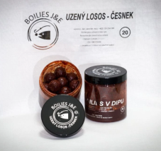 DIPOVANÉ BOILIES UZENÝ LOSOS-ČESNEK 24mm