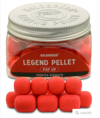 Haldorádó Legend Pellet Pop Up 12, 16 mm - Červený Demon / Jahoda