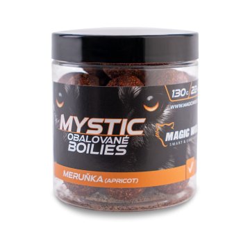 MagicWolf MYSTIC Chytacie Boilies 130g – Dipované alebo Obalené