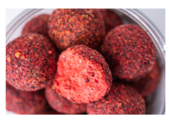 Magic Wolf - Jahoda MYSTIC Boilies OBALOVANÉ 130g