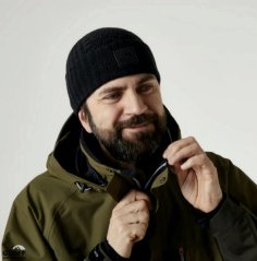 Čiapka Geoff Anderson WizWool Ulf beanie čierna