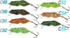 Lovec Frog/žaba 3 cm -plávajúci