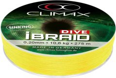 Potápavá šnúra Climax iBraid DIVE žltá 135m