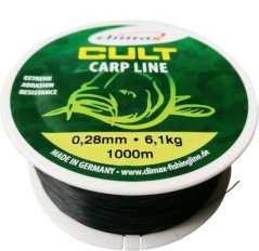 Climax silon Cult Carp line - čierny 1000m