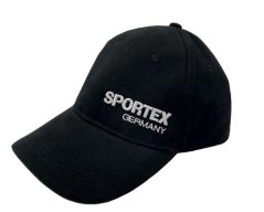 Šiltovka SPORTEX s logom - čierna