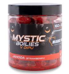 Magic Wolf - Jahoda MYSTIC Boilies v dipu 160g