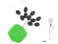 ZFISH Korálky Tungsten Oval Beads