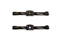 Black Cat Čelovka Night Vision 1500 USB nabíjanie