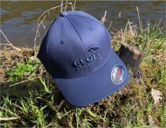 Šiltovka Geoff Anderson Flexfit NU modrá 3D modré logo